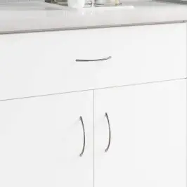 Rankena 12 Pcs Sidabro 107 X 3.6 X 23 Mm Nerūdijantis Plienas