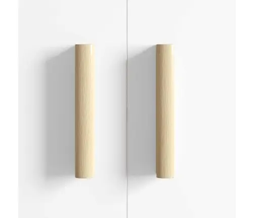 Taisna Rokturis 587 Pcs Dabisks Koka Tonis 130 X 25 X 30 Mm Vidaxl