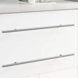 Rankena 12 Pcs Sidabro 500 Mm Plienas