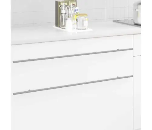 Skapja Rokturis 2 Pcs Sudraba 0 Nerūsējošs Tērauds Vidaxl