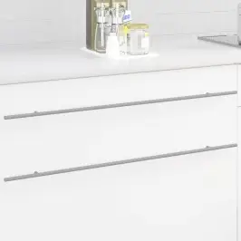 Skapja Rokturis 12 Pcs Sudraba 0 Nerūsējošs Tērauds Vidaxl