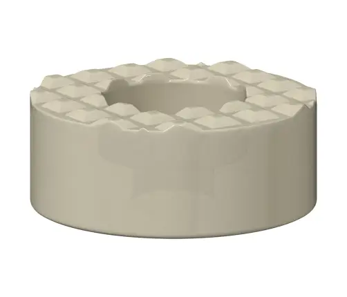 Krēsla Kāju Grīdas Aizsargi 2 Pcs Caurspīdīgs Ø 15 X 16 Mm Pvc Vidaxl