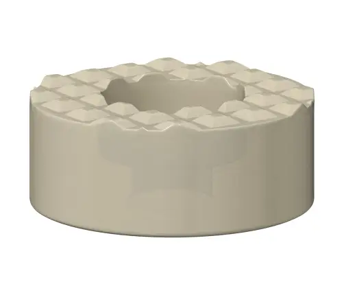 Krēsla Kāju Grīdas Aizsargi 2 Pcs Caurspīdīgs Ø 15 X 16 Mm Pvc Vidaxl