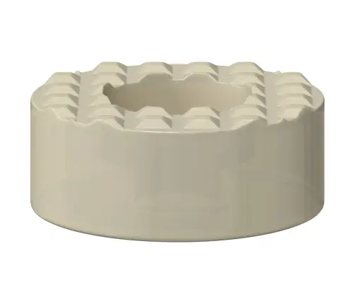 Krēsla Kāju Grīdas Aizsargi 12 Pcs Caurspīdīgs Ø 15 X 16 Mm Pvc Vidaxl