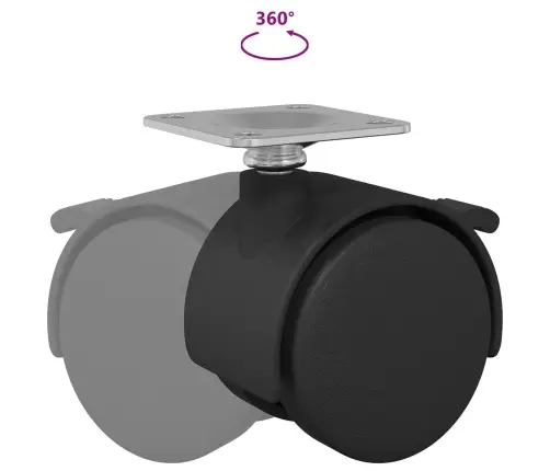 Ratukas Juoda Geležis Ir Polipropilenas