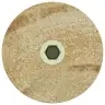 Mēbeļu Kājas 12 Pcs Brūna Ø 44 X 100 Mm Cieta Eikalipta Koksne Vidaxl