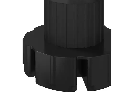 Mööblijalad Reguleeritav 12 Pcs Must 46 X 46 X 128 Mm Pp