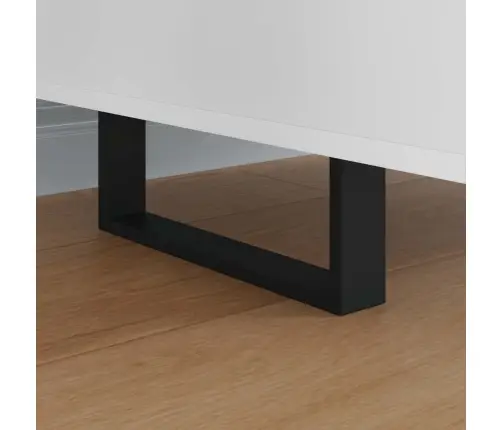 Mööblijalad 12 Pcs Must 281 X 40,5 X 100 Mm Raud