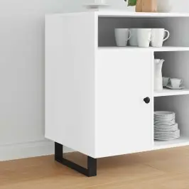 Mēbeļu Kājas 2 Pcs Melna 341 X 40,5 X 100 Mm Dzelzs Vidaxl