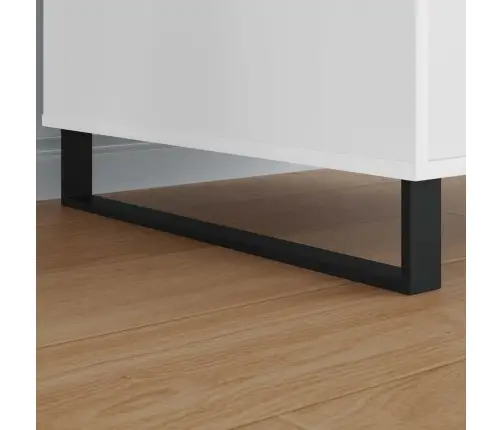 Mööblijalad 12 Pcs Must 596 X 40,5 X 100 Mm Raud