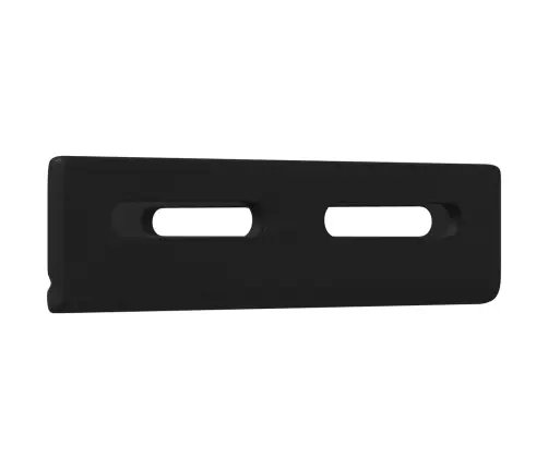 Stūra Kronšteins 2 Pcs Melna 138,5 X 50,5 X 16 Mm Dzelzs Vidaxl