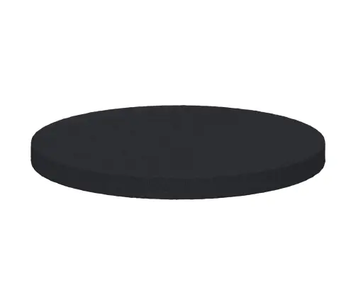 Mēbeļu Kāju Paliktnes 2 Pcs Melna Ø 30 X 2 Mm Eva Vidaxl