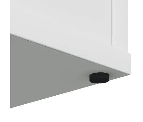 Mēbeļu Kāju Paliktnes 12 Pcs Melna Ø 14 X 4 Mm Eva Vidaxl