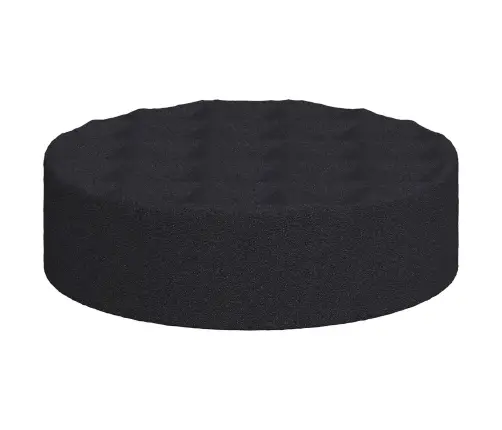 Mēbeļu Kāju Paliktnes 12 Pcs Melna Ø 14 X 4 Mm Eva Vidaxl