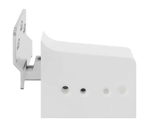 Skapja Piekārtais Stiprinājums 2 Pcs Balts 70 X 46 X 19 Mm Vidaxl
