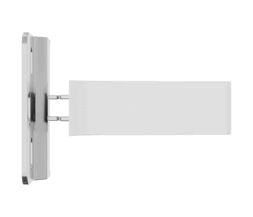 Skapja Piekārtais Stiprinājums 2 Pcs Balts 70 X 46 X 19 Mm Vidaxl
