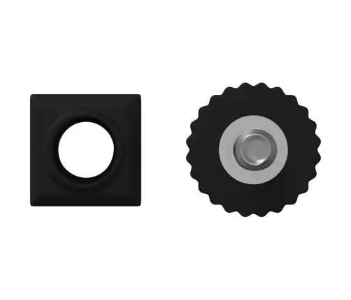 Mēbeļu Nivelētāji Regulējams 2 Pcs Melna M6 Pp Vidaxl