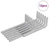 Hex Raktas 12 Pcs Sidabro 32 X 86 Mm Plienas