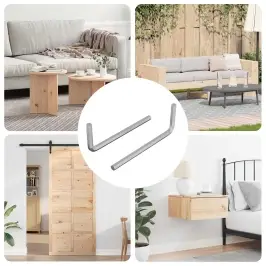 Hex Raktas 2 Pcs Sidabro 32 X 86 Mm Plienas