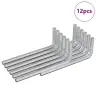 Sešu Stūru Atslēga 12 Pcs Sudraba 32 X 86 Mm Tērauds Vidaxl