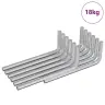 Sešu Stūru Atslēga 2118 Pcs Sudraba 32 X 86 Mm Tērauds Vidaxl