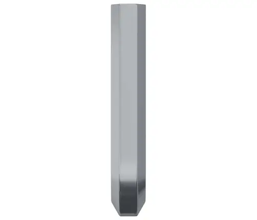 Sešu Stūru Atslēga 2118 Pcs Sudraba 32 X 86 Mm Tērauds Vidaxl