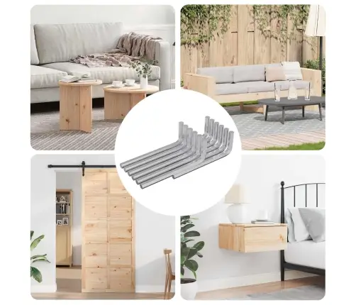 Sešu Stūru Atslēga 12 Pcs Sudraba 32 X 86 Mm Tērauds Vidaxl