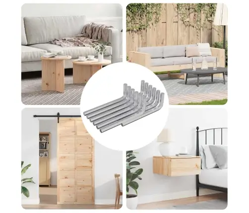 Sešu Stūru Atslēga 12 Pcs Sudraba 32 X 86 Mm Tērauds Vidaxl