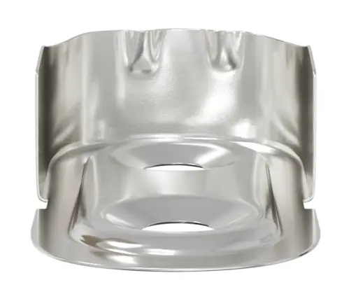 Skapja Stanga Turētājs 12 Pcs Baltais Cinks 40 X 18 X 10 Mm Vidaxl