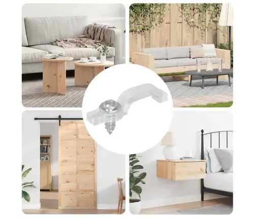 Led Līstes Klipi 12 Pcs Caurspīdīgs 2 X 1 X 0.5 Cm Vidaxl