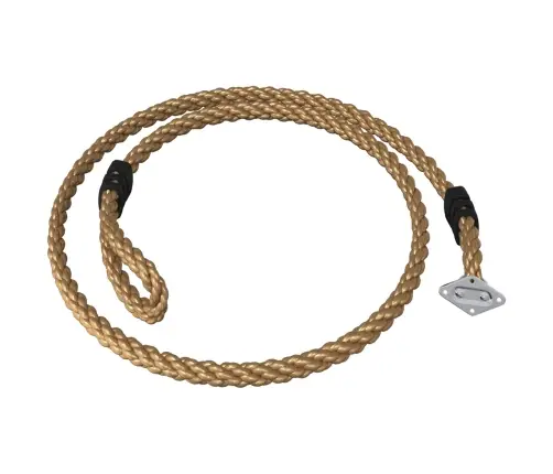 Kāpšanas Virve Brūna 305 Cm Neilons Vidaxl
