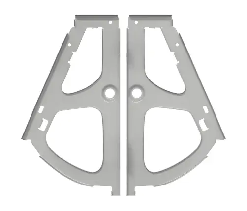 Flip Izvelkamu Eņģe 2 Pcs Sudraba 235 X 155 X 30 Mm Dzelzs Vidaxl