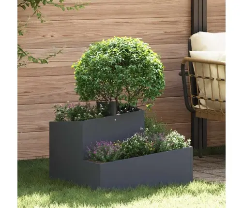 Plastmasas Pods Antracīts Plastmasa Vidējs Izturīgs Vidaxl