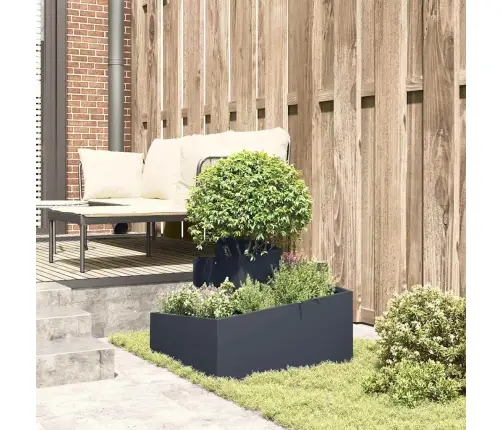 Plastmasas Pods Antracīts Plastmasa Vidējs Izturīgs Vidaxl