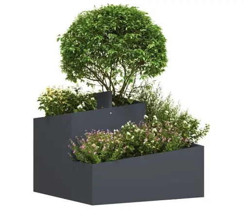 Plastmasas Pods Antracīts Plastmasa Vidējs Izturīgs Vidaxl