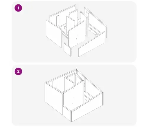 Metāla Pods Nerūsējošais Tērauds Liels Izturīgs Metāla Pods Vidaxl