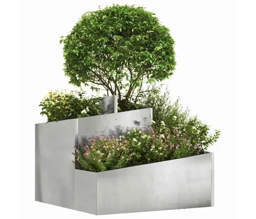 Metāla Pods Nerūsējošais Tērauds Liels Izturīgs Metāla Pods Vidaxl