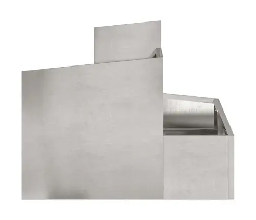 Metāla Pods Nerūsējošais Tērauds Liels Izturīgs Metāla Pods Vidaxl