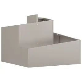 Dārza Stādītājs Brūna 60 X 60 X 50 Cm Novecināts Tērauds Vidaxl