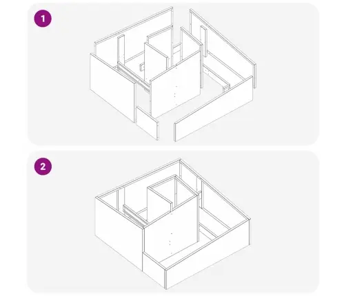Planteris Balts 80X80X50 Cm Nokaltēts Tērauds Vidaxl
