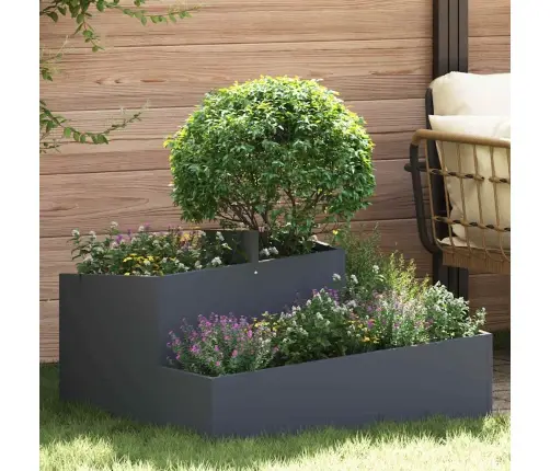 Stādītājs Antracīts 80X80X50 Cm Vidaxl