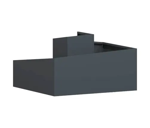 Stādītājs Antracīts 80X80X50 Cm Vidaxl