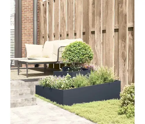 Sodo Vazonas Antracitas 100 X 100 X 50 Cm