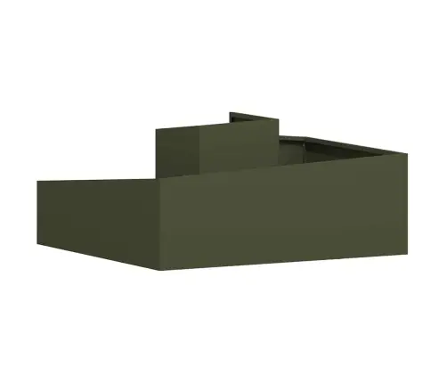 Sodo Vazonas Alyvuogių Žalia 100 X 100 X 50 Cm