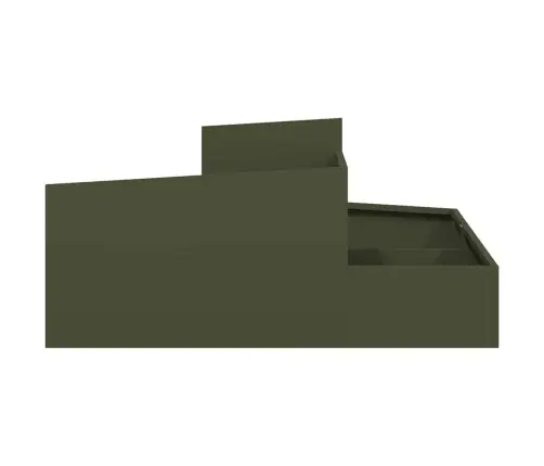 Sodo Vazonas Alyvuogių Žalia 100 X 100 X 50 Cm