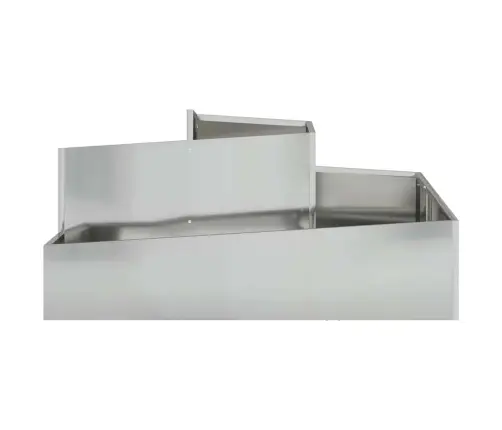 Podu Un Stādītāju Galvanizēts Galvanizēts Metāls Vidēja Līdz Liela Vidaxl