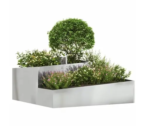 Podu Un Stādītāju Galvanizēts Galvanizēts Metāls Vidēja Līdz Liela Vidaxl