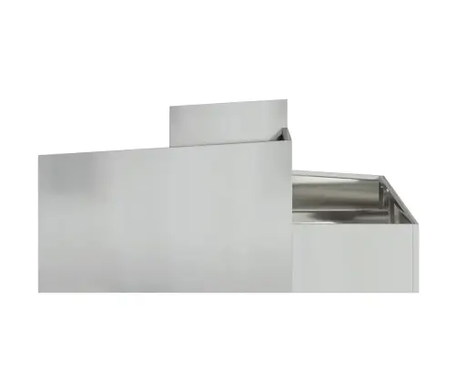 Podu Un Stādītāju Galvanizēts Galvanizēts Metāls Vidēja Līdz Liela Vidaxl