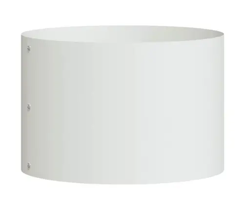 Balti Keramikas Podi Balta Keramika 30 Cm Diametrā Vidaxl