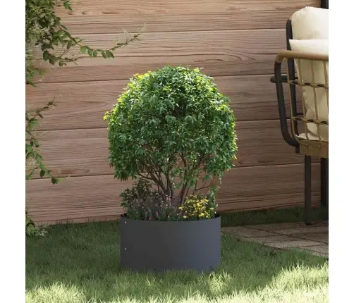 Antracīta Metāla Pods Antracīts Metāls Vidējs Dekoratīvi Akcenti Vidaxl